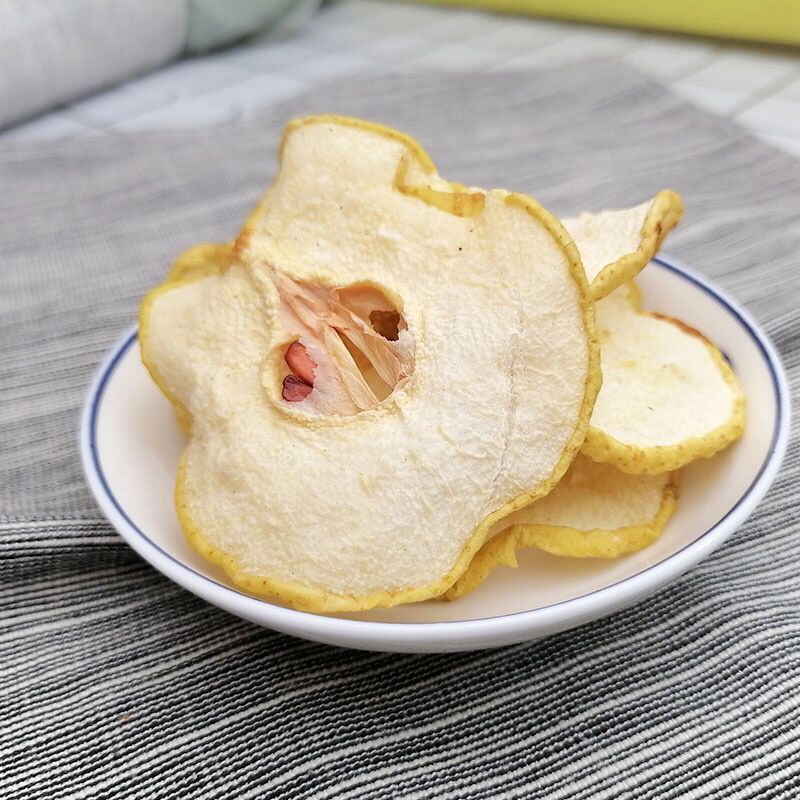 雪梨干咳润喉干雪梨片香梨片糖水煲汤干梨子片精选雪梨干泡水果茶