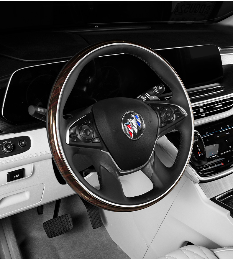 适用于别克gl8方向盘总成专车专用改装陆尊粘贴式车身装饰锦绣gl8桃木