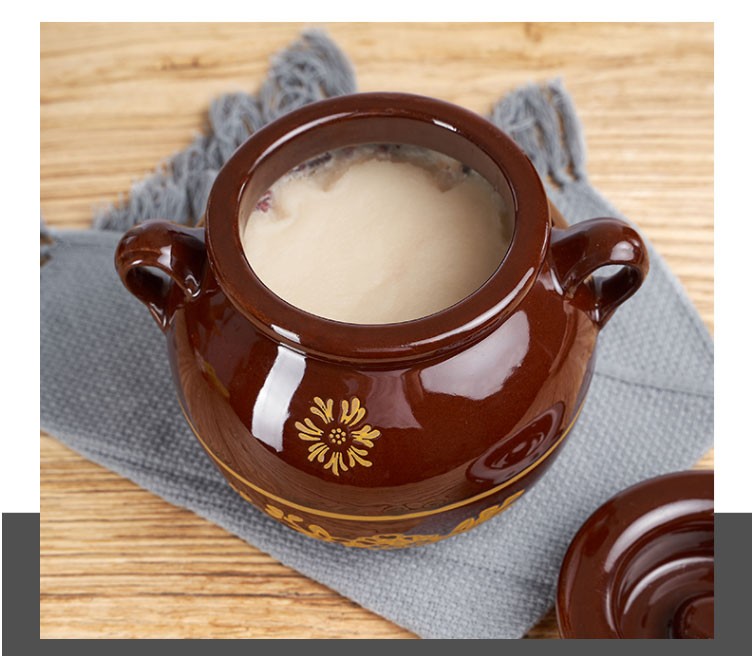 猪油罐油坛子瓷器油罐家用带盖老式陶瓷装油的坛子中式厨房容器土陶罐