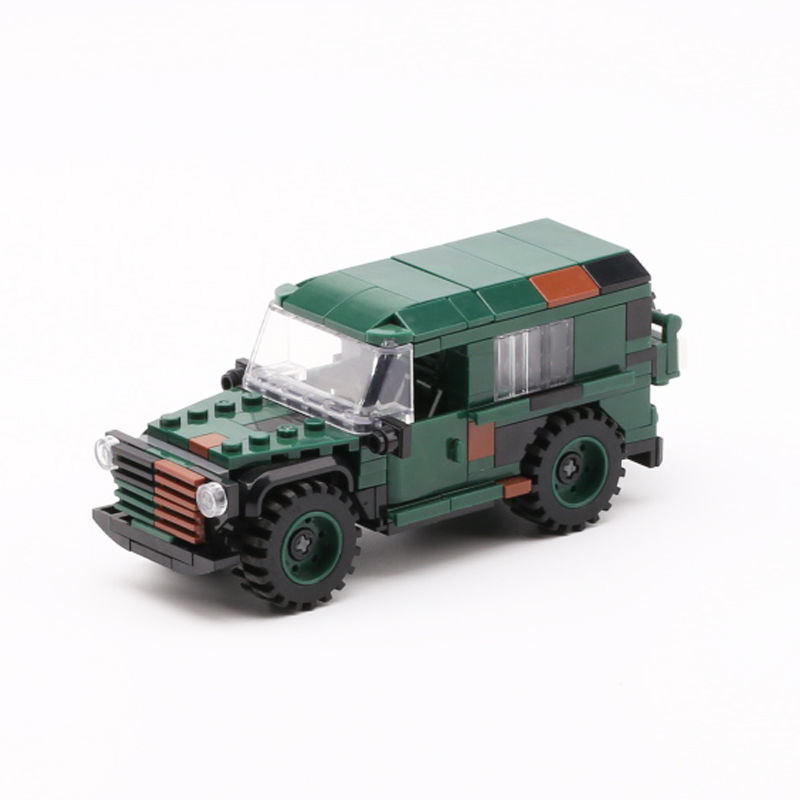 乐··高(lego)积木德系坦克运输车拼装猎豹自行高炮军事m113装甲车