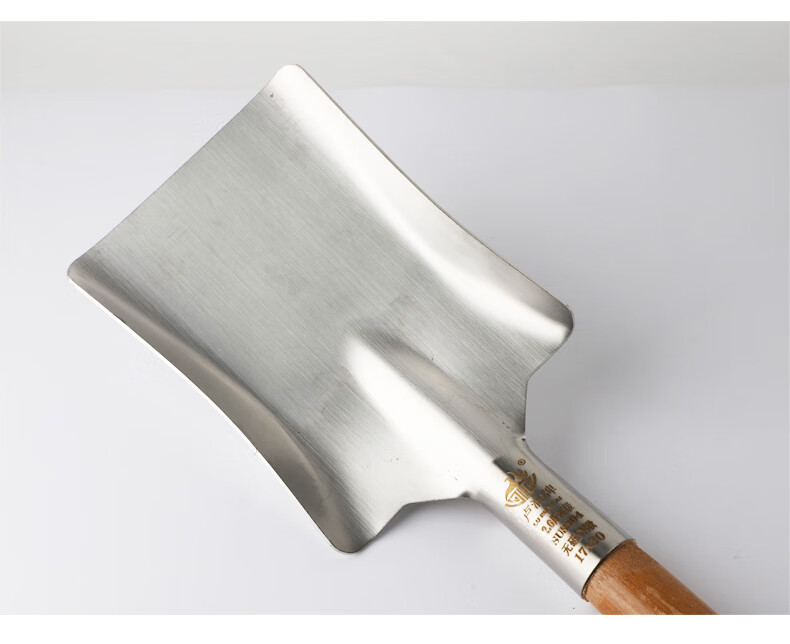 不锈钢铲子大锅铲铁铲子炒菜铲子厨具铲食堂学校大锅用 120柄 17cm大