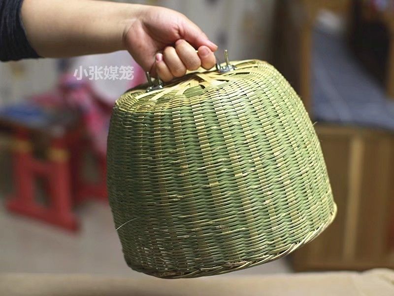 祉鹿 竹制收蜂笼野蜂土蜂招蜂笼野外捕蜂器捉密蜂专用养蜂工具新品 平