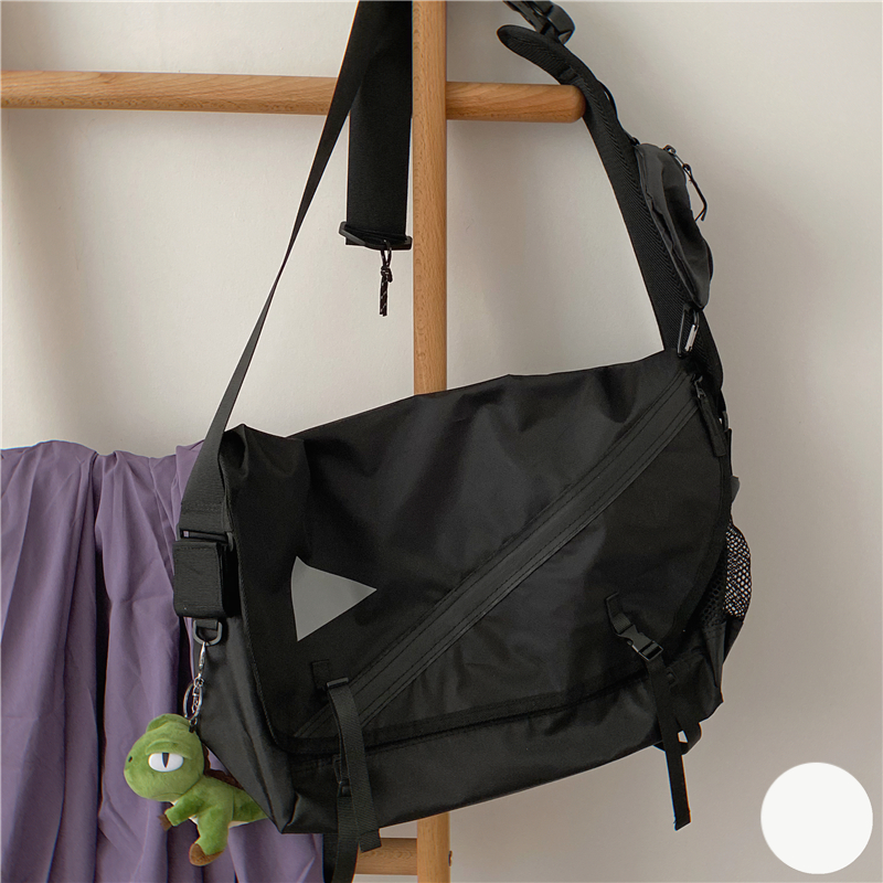 非普尼非普尼可套拉杆旅行袋斜包挎包男士跨肩包港风复古大容量斜挎包