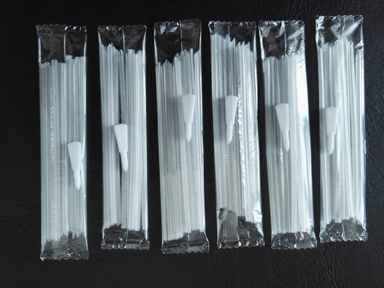 口服液吸管口服液吸管医药级细小吸管带助扎器1000支一次性洁净吸管