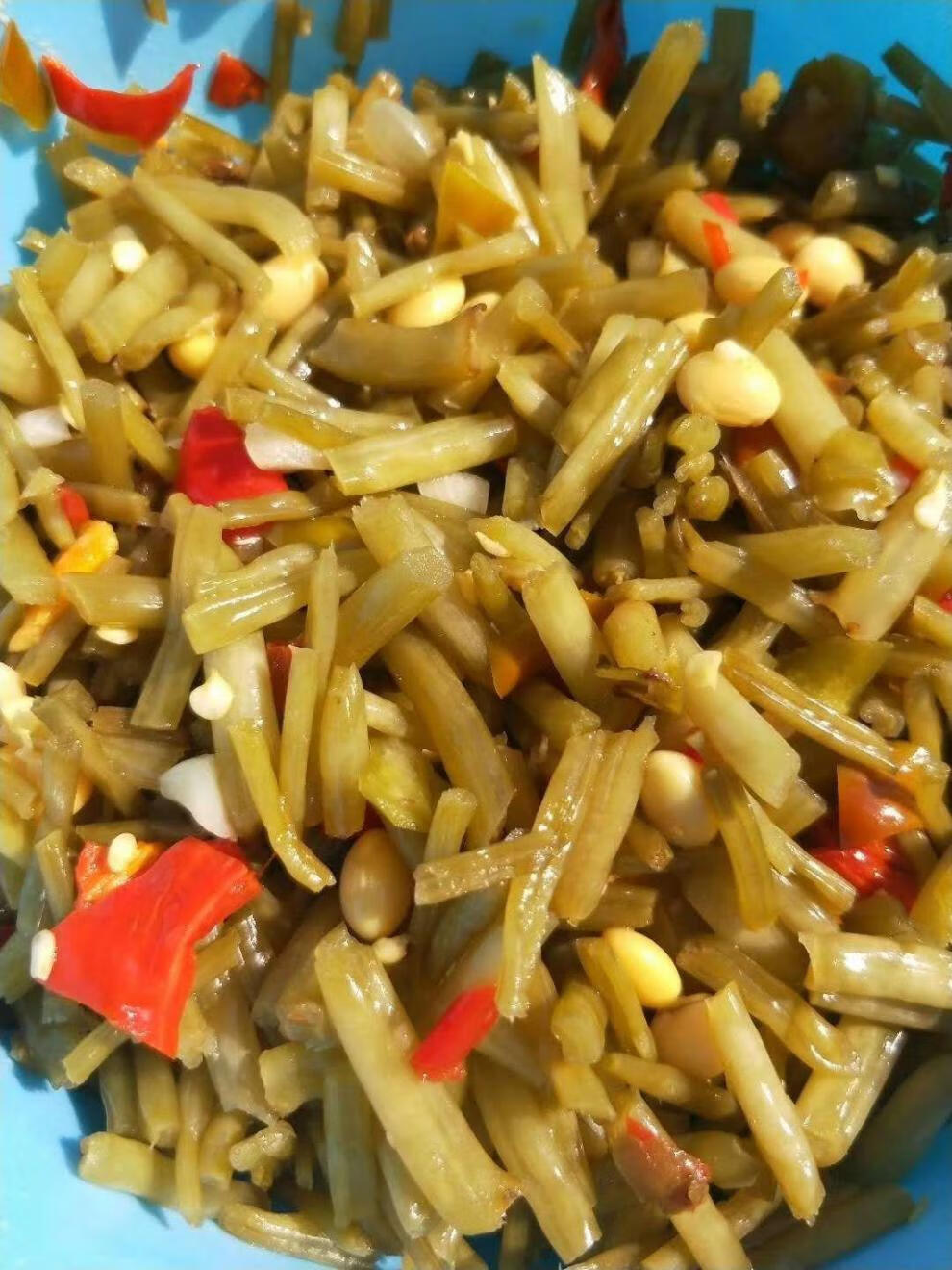 湖北特产竹溪泡菜酸菜酸红薯杆萝卜杆子凉拌泡菜老坛酸水腌制下饭200g