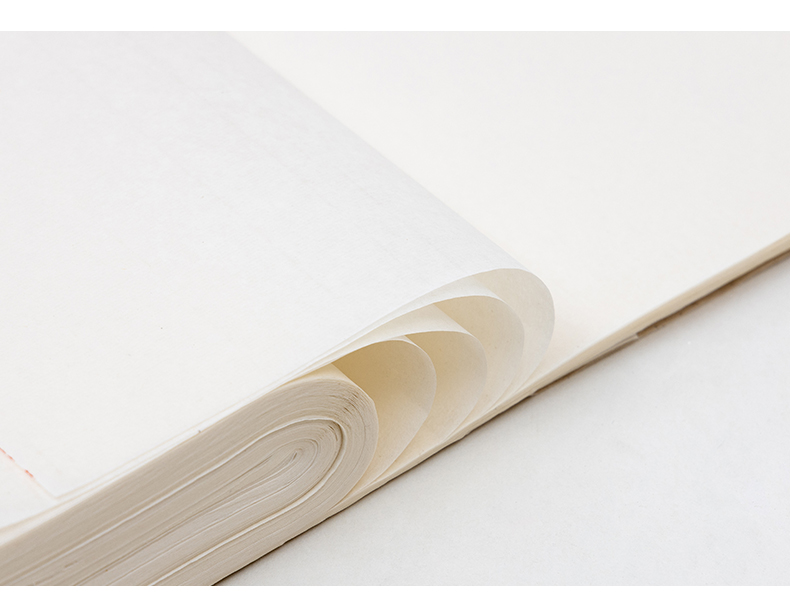 2022新款汪同和宣纸精制加工宣纸毛笔书法专用纸四尺绿简堂熟宣纸矾宣