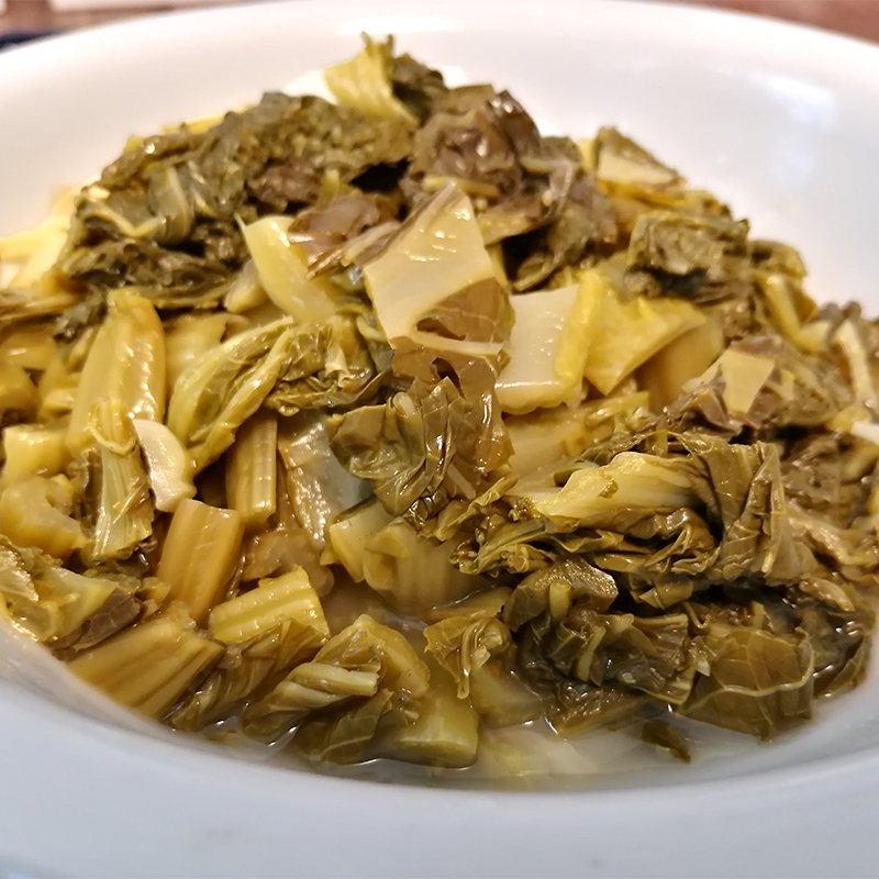 贵州特产酸菜豆米农家自制毕节酸菜火锅青菜酸汤2斤 酸菜2斤装【图片