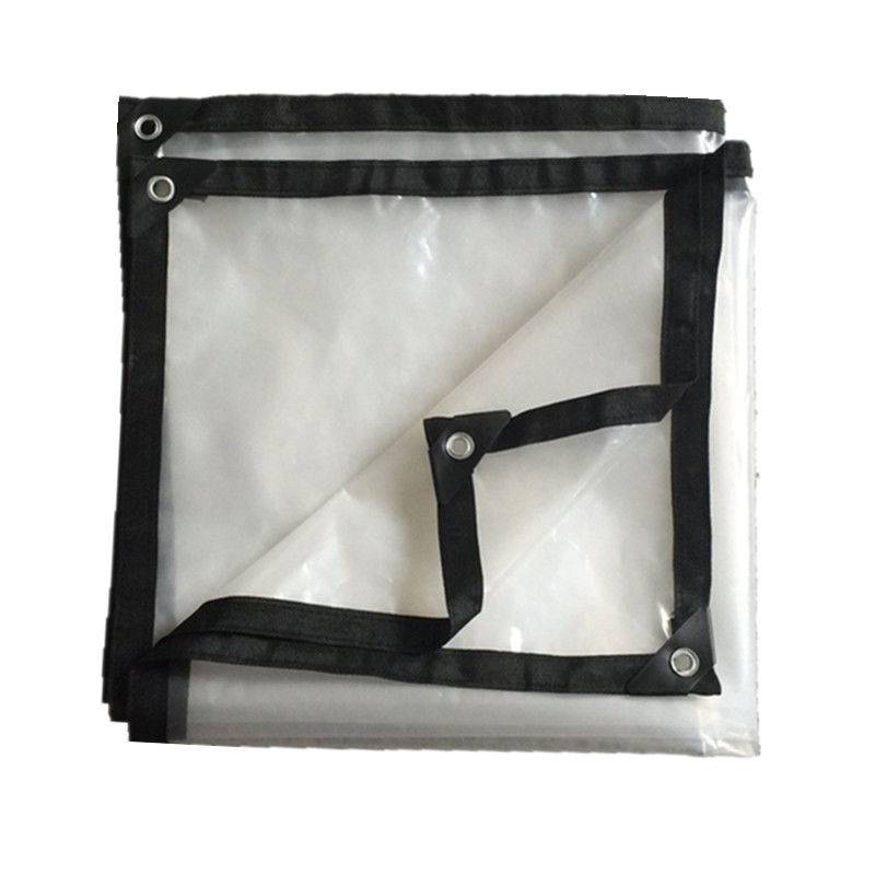 透明加厚塑料薄膜防雨布防水布塑料布家用遮盖装修防尘封窗保温布蓝