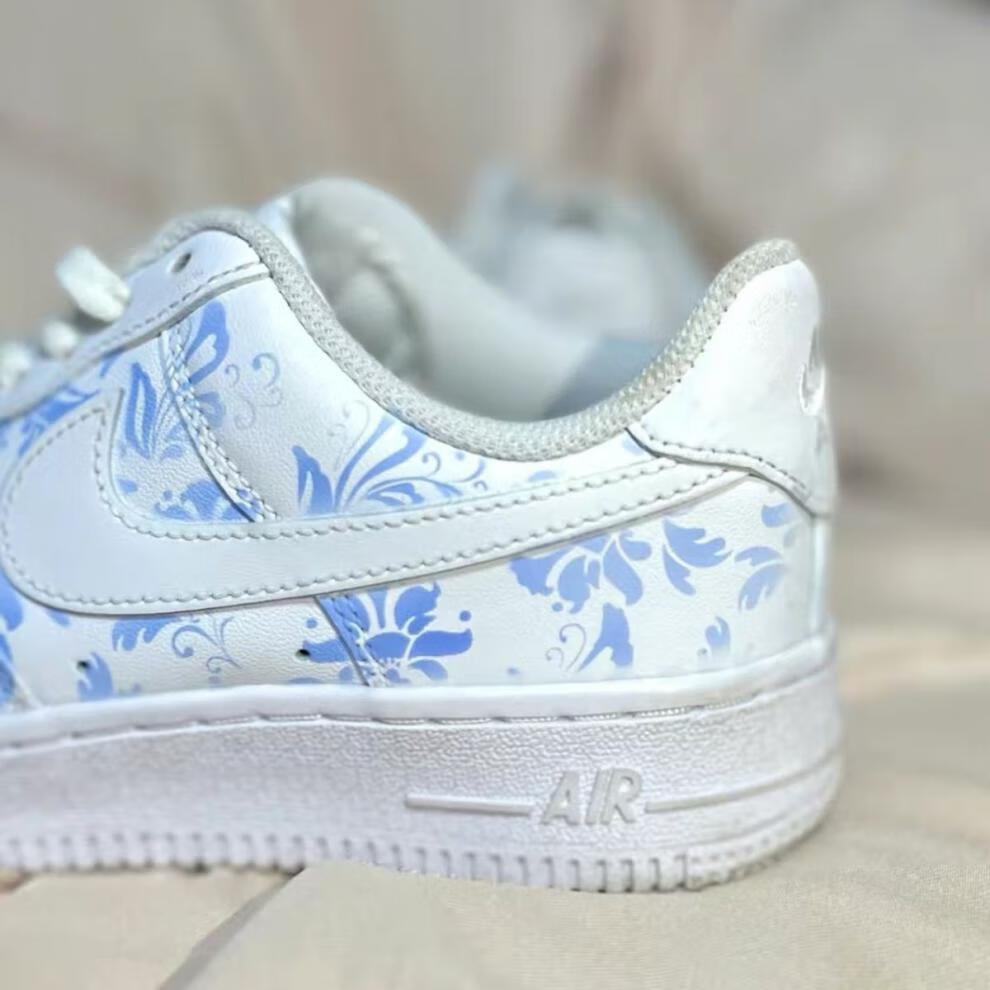 纯原纯原1空军一号青花瓷热感应温变中国风男女 青花瓷 39【图片 价格