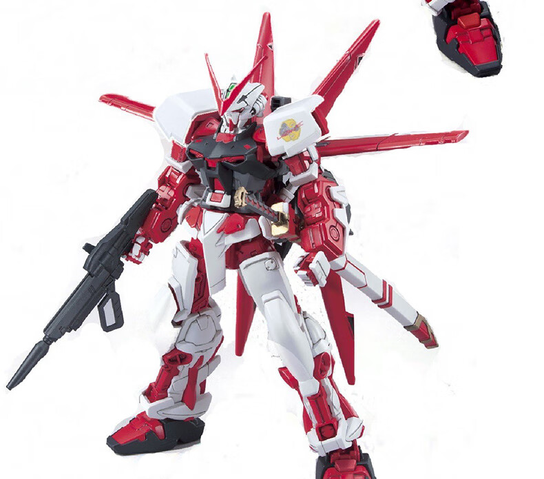 万代高达模型hgseed581144redframe红色异端迷惘空战装备红异端空战