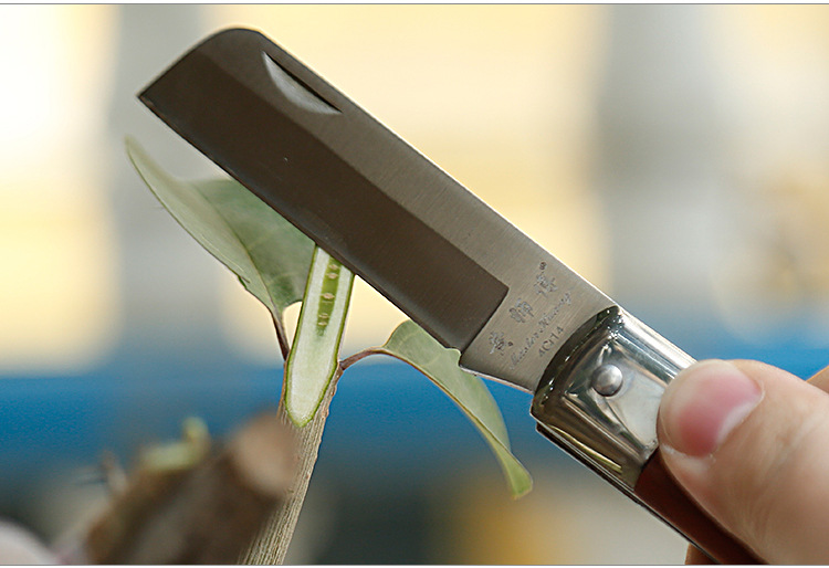 soumiety黄师傅日本进口嫁接刀工具果树粗树接树芽接刀果树嫁接专用刀