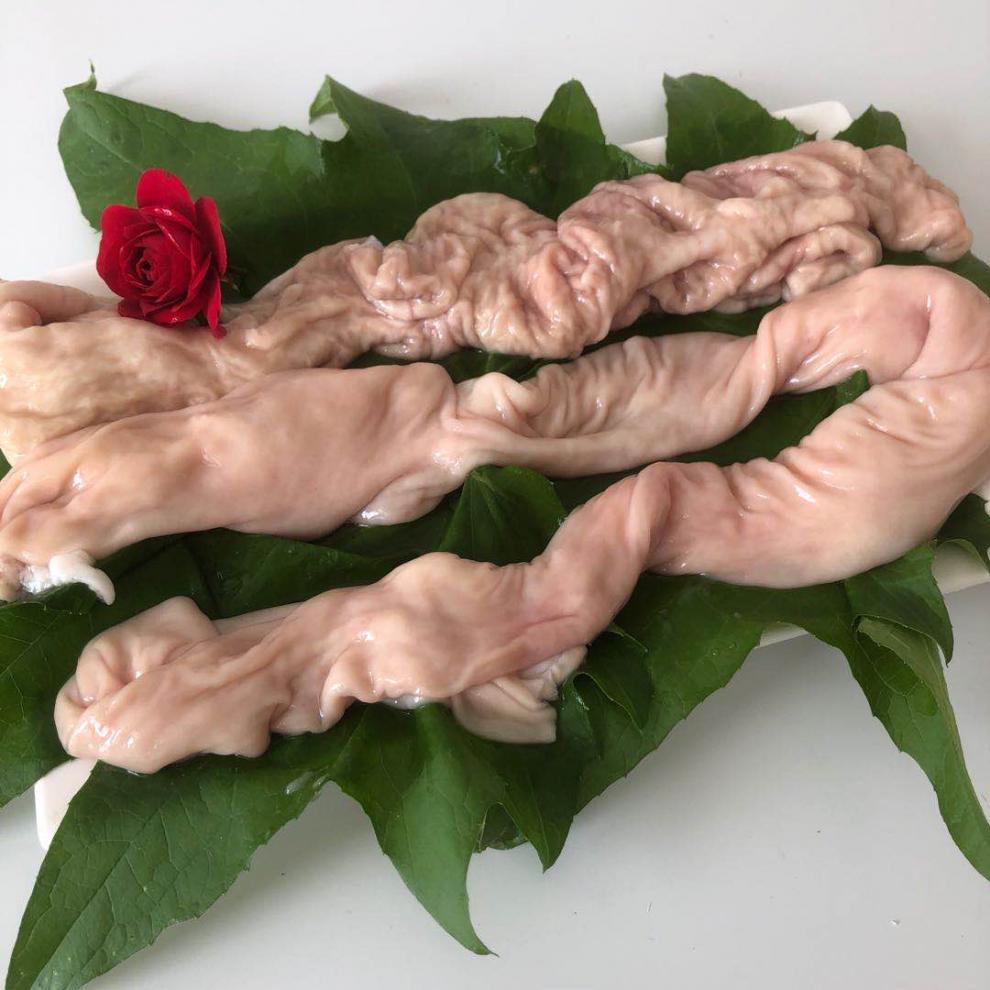 农家土猪肉新鲜现宰大肠肥肠猪粉肠头猪小肠新鲜生的粉肠新鲜一斤 4斤