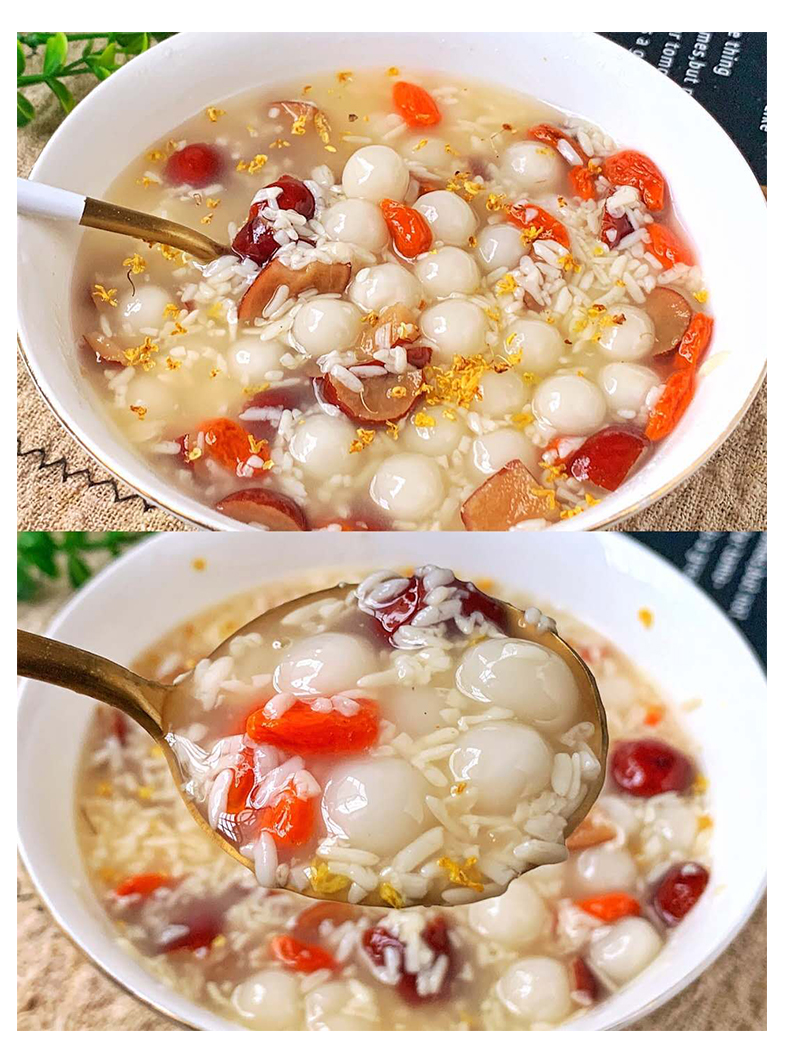 糯米小丸子多芒白玉小圆子米酒酿小汤圆无馅元宵珍珠芋圆奶茶甜品2000