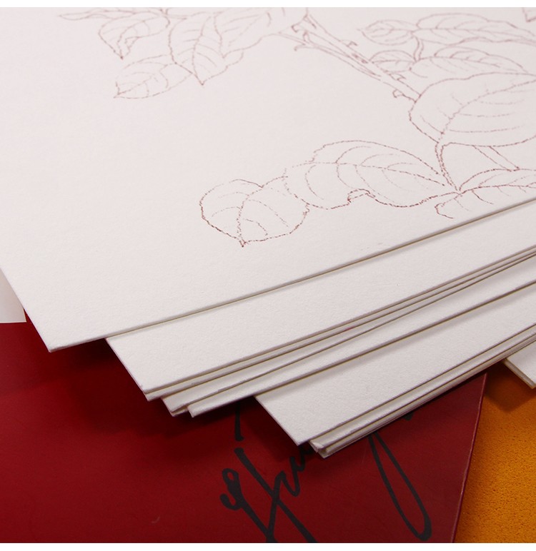 鲁本斯水彩纸 玫瑰之约线稿本水彩纸 名家黄有维老师玫瑰水彩画线稿