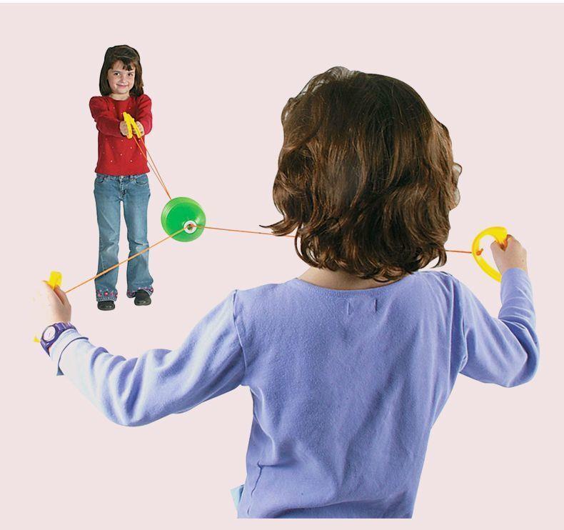 儿童弹力拉拉球穿梭手拉球拉力球幼儿园感统训练器材亲子户外玩具