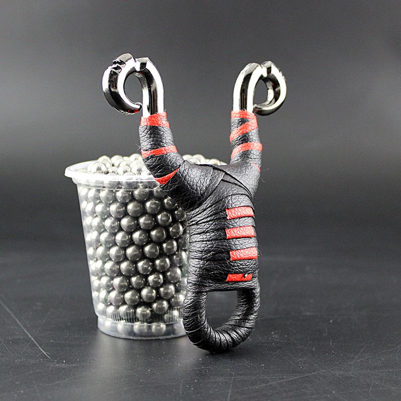 弹弓藏羚羊传统皮筋组反曲金属弹工架子强力竞技精准合金藏羚羊红色