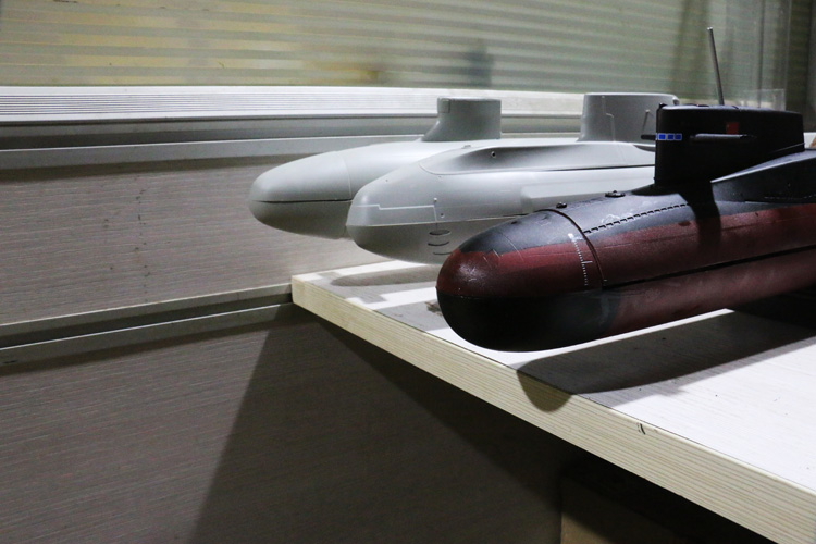 钓鱼遥控潜水艇带摄像头rc遥控潜艇 潜水艇模型 1/144静改动 定制密封