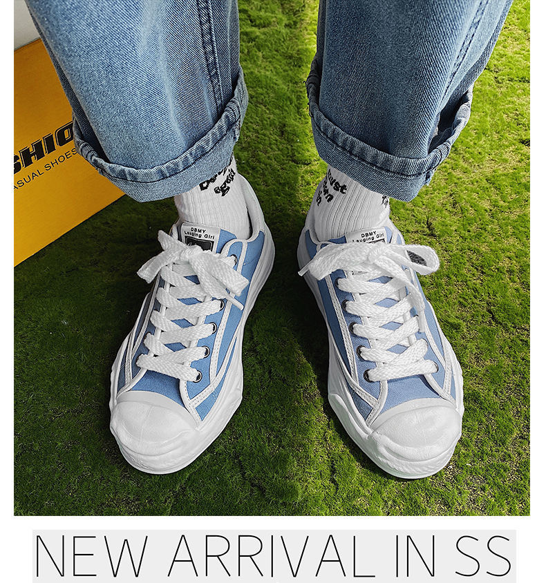 苏宠三原康裕男鞋鞋秋季百搭休闲板鞋帆布鞋运动鞋黑色dh50239