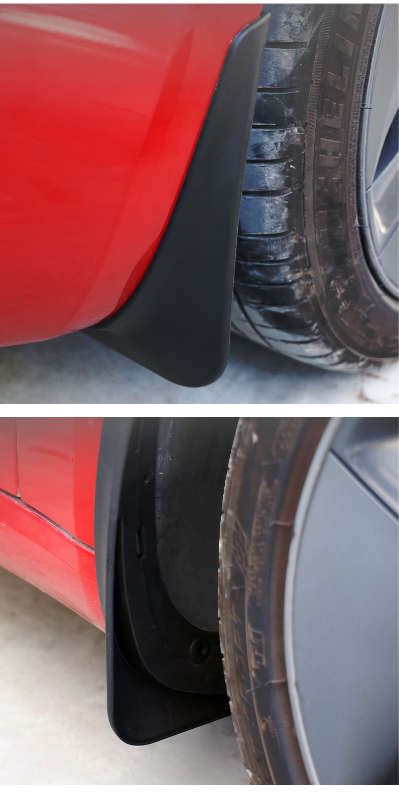 适用于2022款特斯拉modely挡泥板model3y专用前后轮泥沙挡改装装饰
