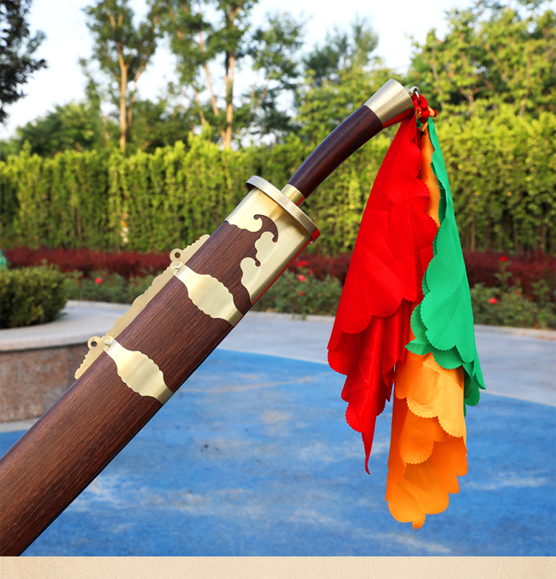 奥朗仕乾门专卖店商品编号:10056039734002商品名称:铜质护手太极刀