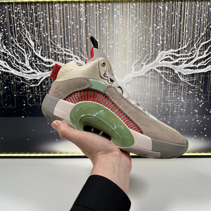 双zoom气垫 aj35兵马俑玉石高帮实战篮球鞋 dd9322 200兵马俑 40 正常