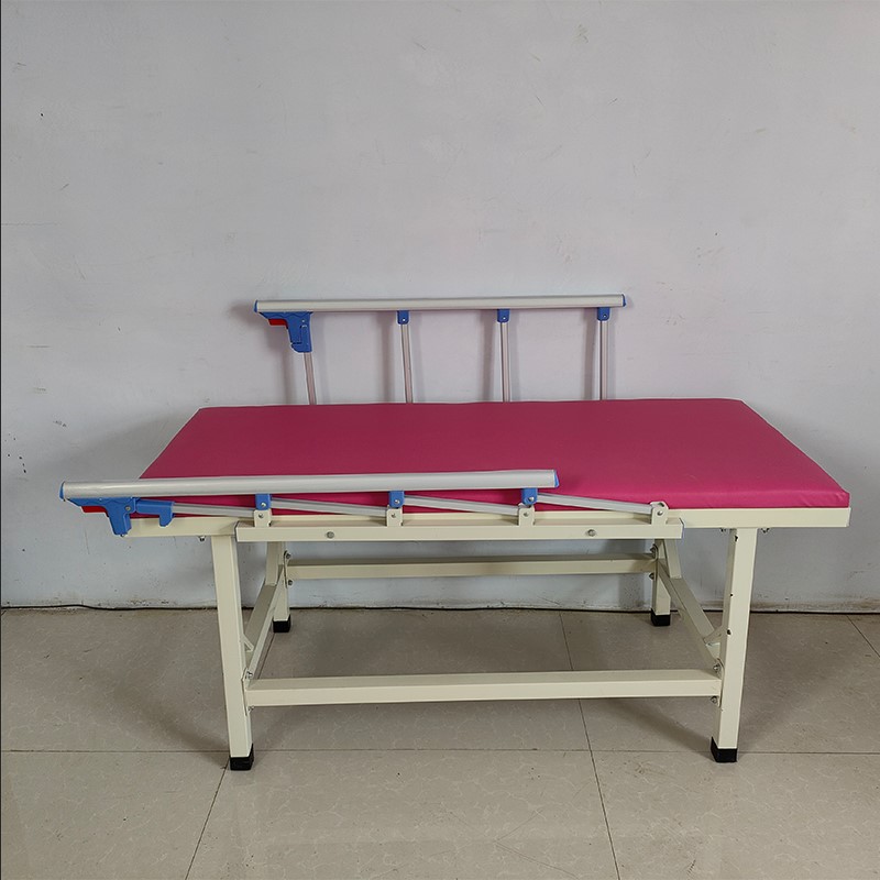 中小学校幼儿园室儿童检查床诊察床门诊床观察床带铝合金护栏15060
