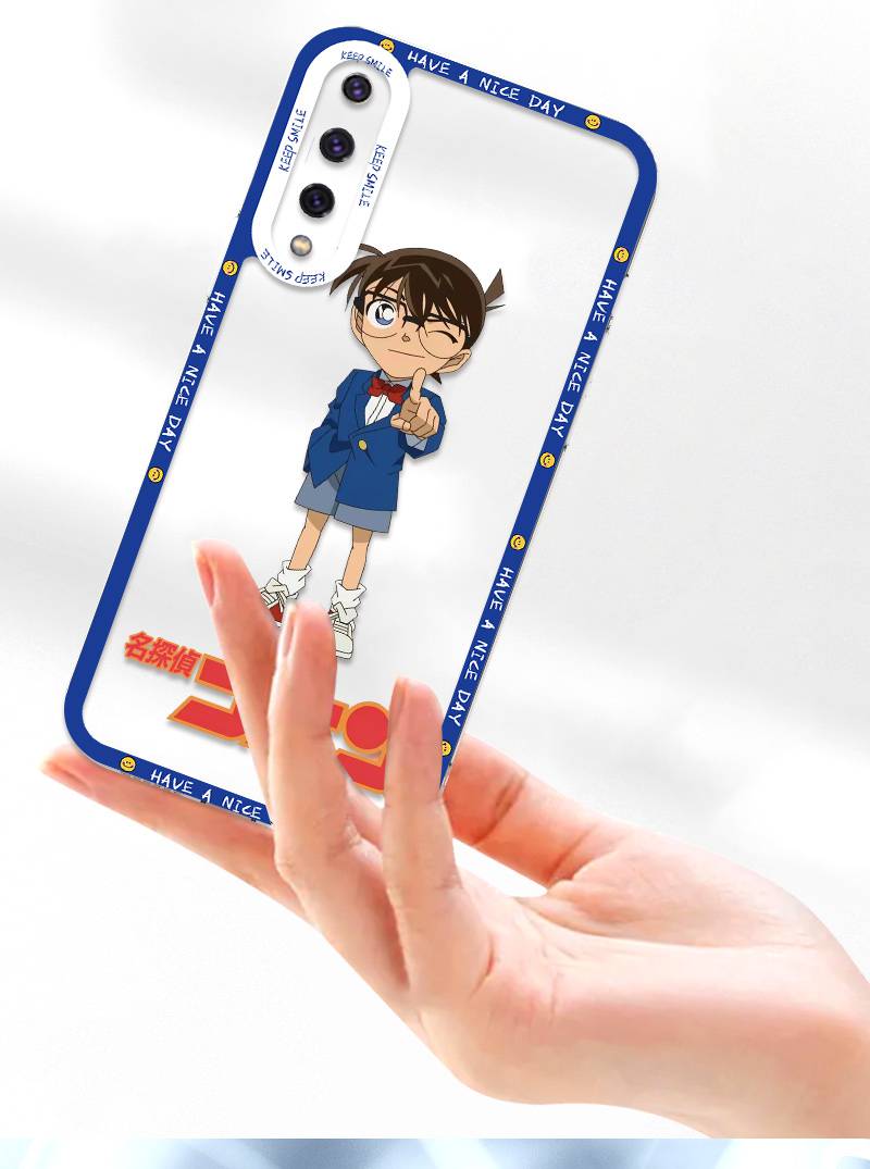 手机壳透明8屏幕指纹八探索版9九名侦探柯南10pro青春版8se灰原哀透明