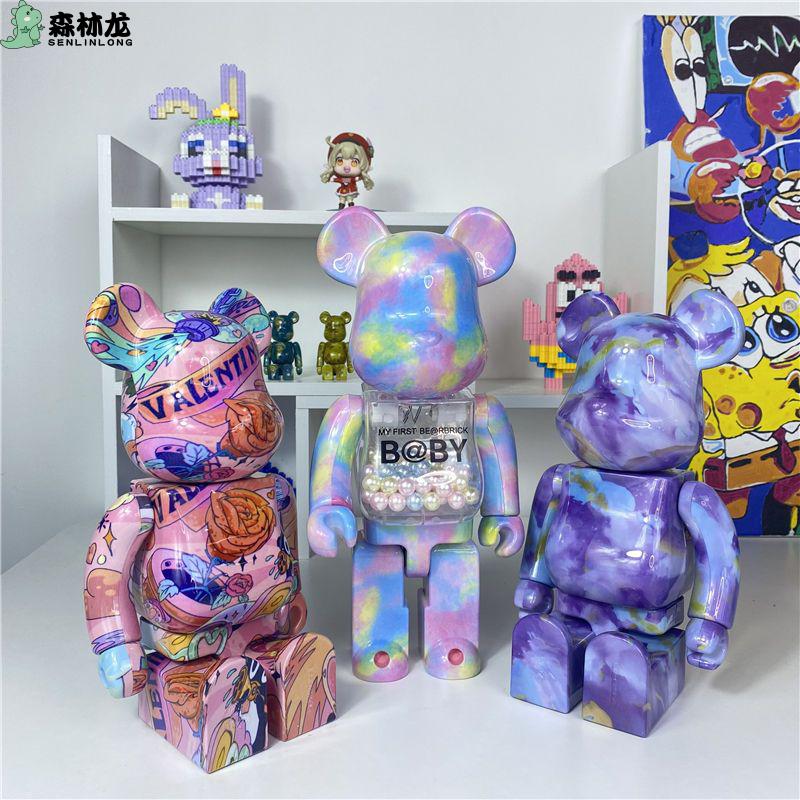 暴力熊400%英雄联盟金克丝空山基2g梵高神奈川冲浪泼墨 神奈川冲浪