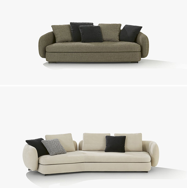 【100万关注】现代海马 沙发 意式bauhaus设计师轻奢现代极简大户型