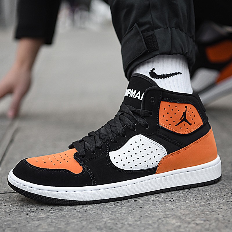 nike耐克男鞋21秋季新款运动鞋airaj减震耐磨透气鞋子篮球鞋ar3762ar