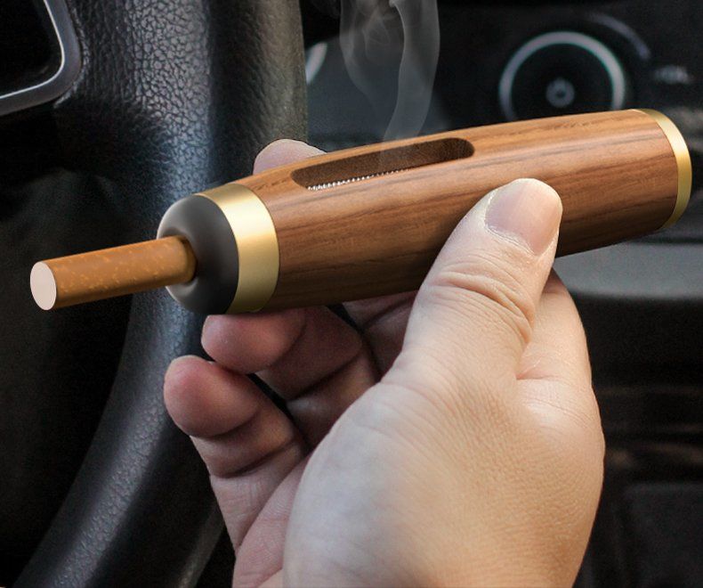 抽烟神器车载烟灰缸男女车内车用抽烟不掉烟灰神器多功能汽车防飞烟盒