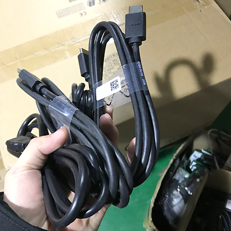 dell戴尔原装线dvihdmivgadp线144hz连接线显示器电脑高清接口绿色