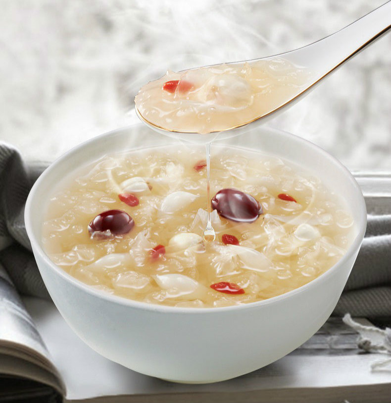 好想你清菲菲 450g 红枣银耳莲子羹冻干银耳羹礼包整箱冲泡即食