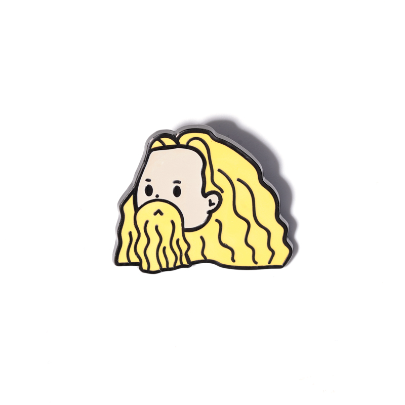 高考加油励志礼品男生halder化学门捷列夫徽章胸针卡通书包挂饰自锁扣