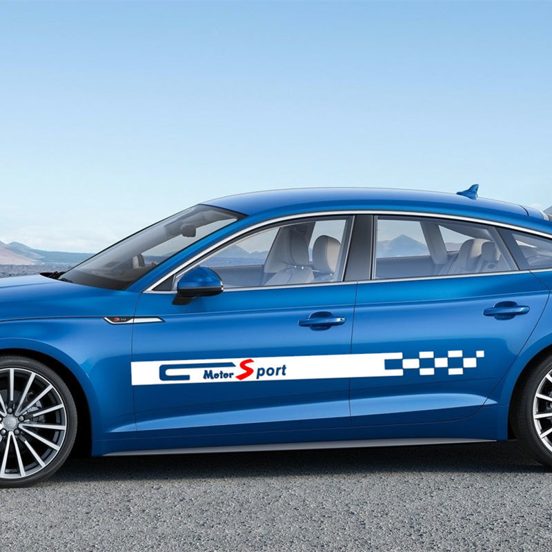 适用于汽车车门贴纸划痕贴个性车贴汽车车身装饰贴创意刮痕贴遮挡贴