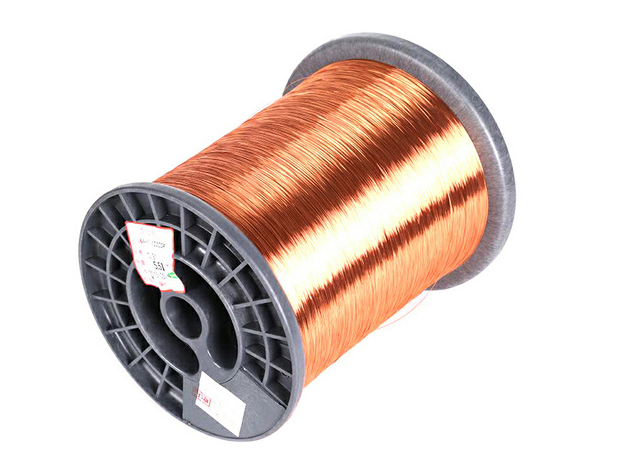 05cu丝高频绝缘全铜漆包线耐高温无氧铜聚酯180度耐热电磁小实验用纯