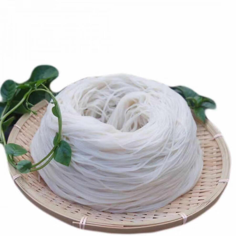 正宗贵州半干米粉米线批发水城羊肉粉专用粗中细可选现做真空袋装