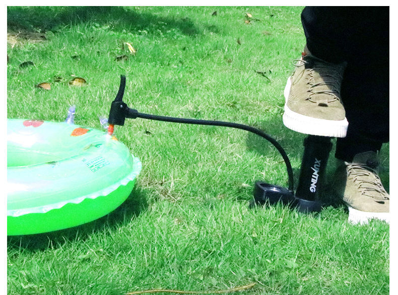 适用于脚踩打气筒自行车家用高压打气泵电动车电瓶车汽车篮球脚踏充气