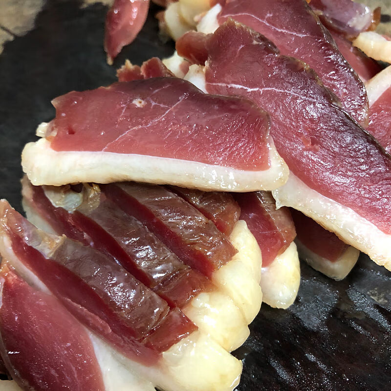 云南土特产大鹅干巴腊鹅鹅脯肉板鹅500g一袋500g