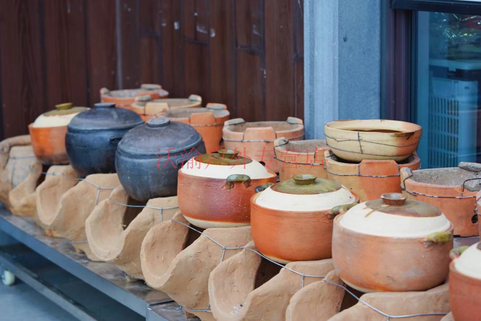 现货速发土灶手工泥炉小柴火炉砂锅泥土灶农家乐煨鸡汤土炉子炭炉火锅