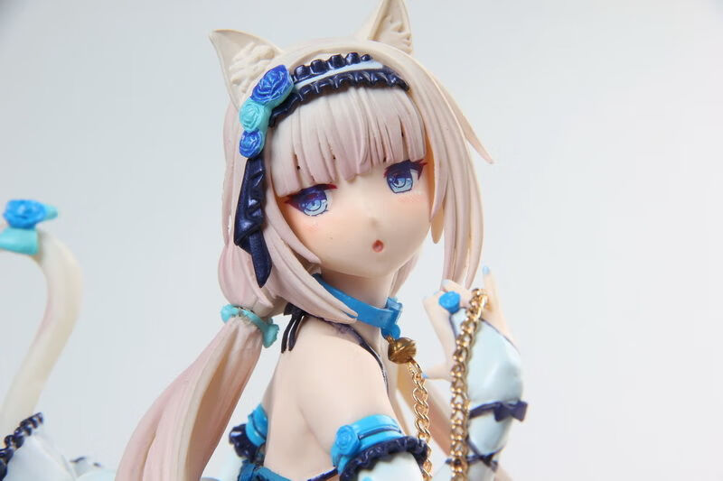 万代猫娘乐园巧克力与香子兰手办模型玩具nekopa黑白猫女仆猫娘乐园