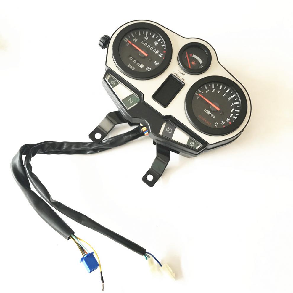 适用豪爵铃木钻豹hj125-a/hj125-r/hj125k摩托车仪表里程码表总成 hj