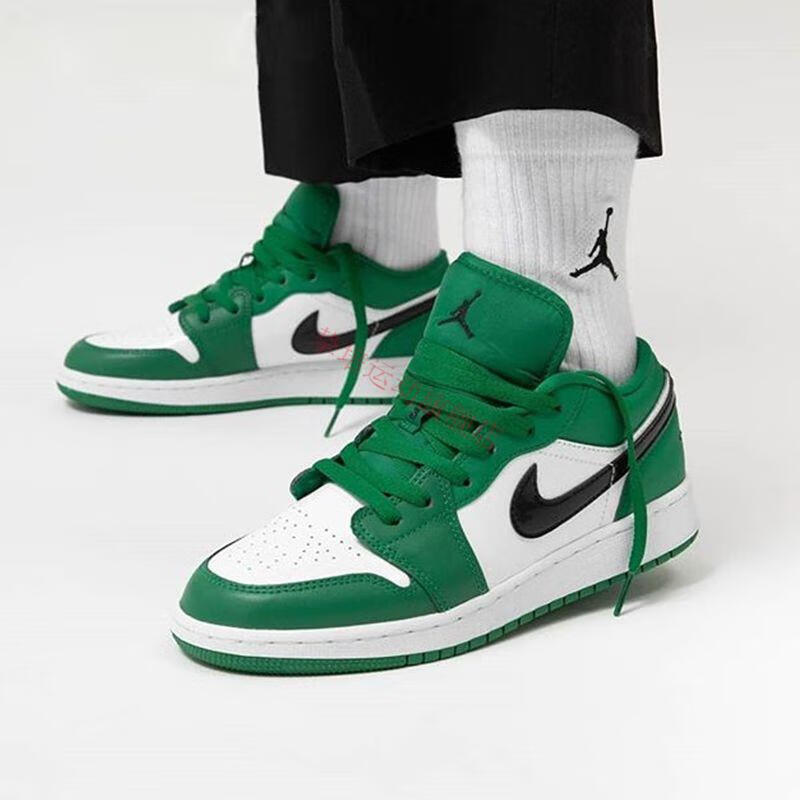 j1小凯尔特人 白绿低帮篮球鞋男女板鞋5535 旗舰官方绿色专柜品质