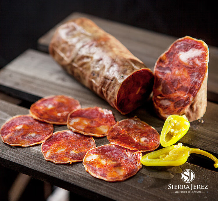 西班牙火腿伊比利亚火腿萨拉米肠salami萨尔齐琼黑猪香肠即食 克里索