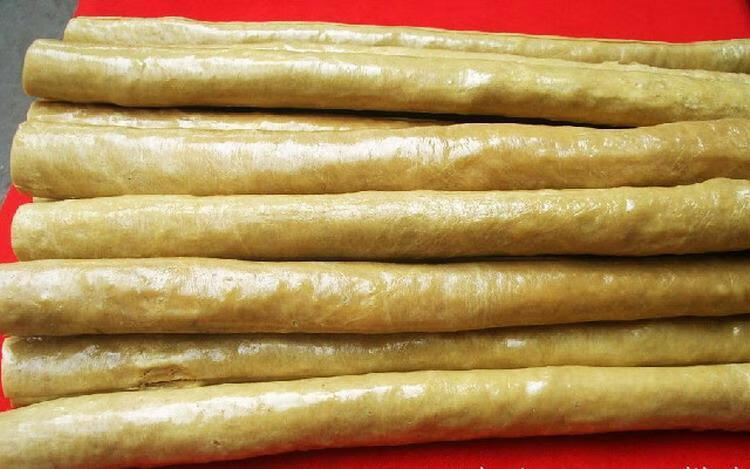 四川特产豆筋棍棒干货手工豆筋管腐竹豆腐皮凉拌烫火锅辣条 250克/袋