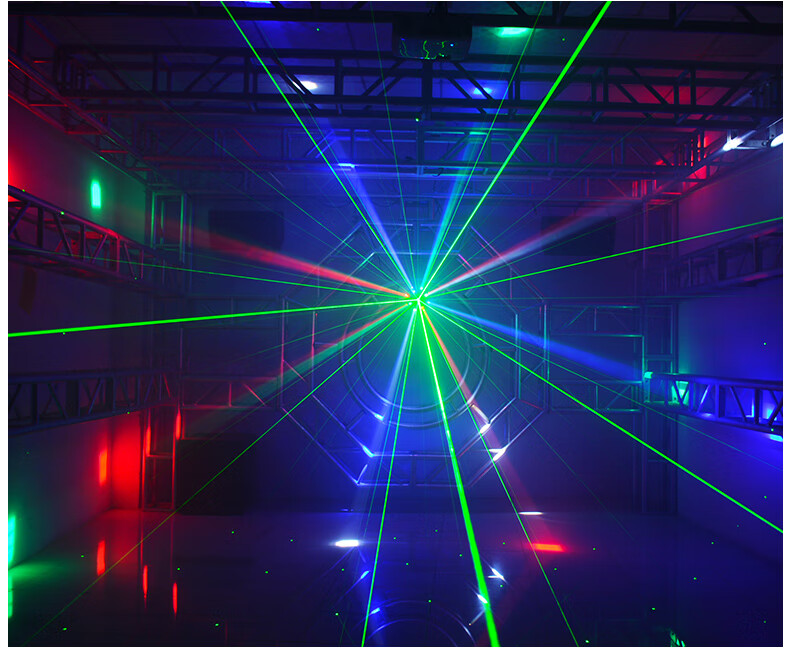 舞台灯光激光转球家用房间宿舍旋转ktv包房彩灯镭射灯声控酒吧舞池