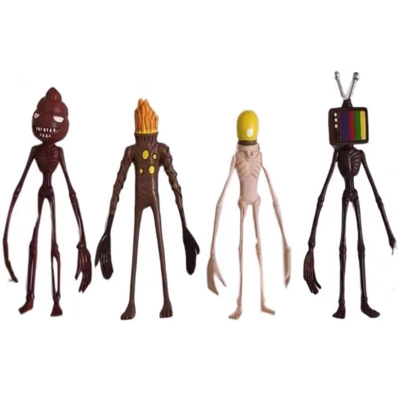 警笛1头汽笛1人 6789警笛1头怪兽玩具汽笛1人套装都市传说怪物收容