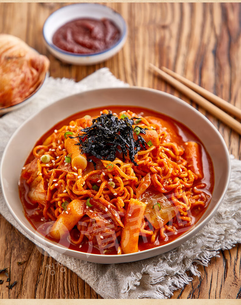 清净园拉面炒年糕甜辣味韩国韩式拉面甜辣炒年糕 【冷藏发货】拉面炒