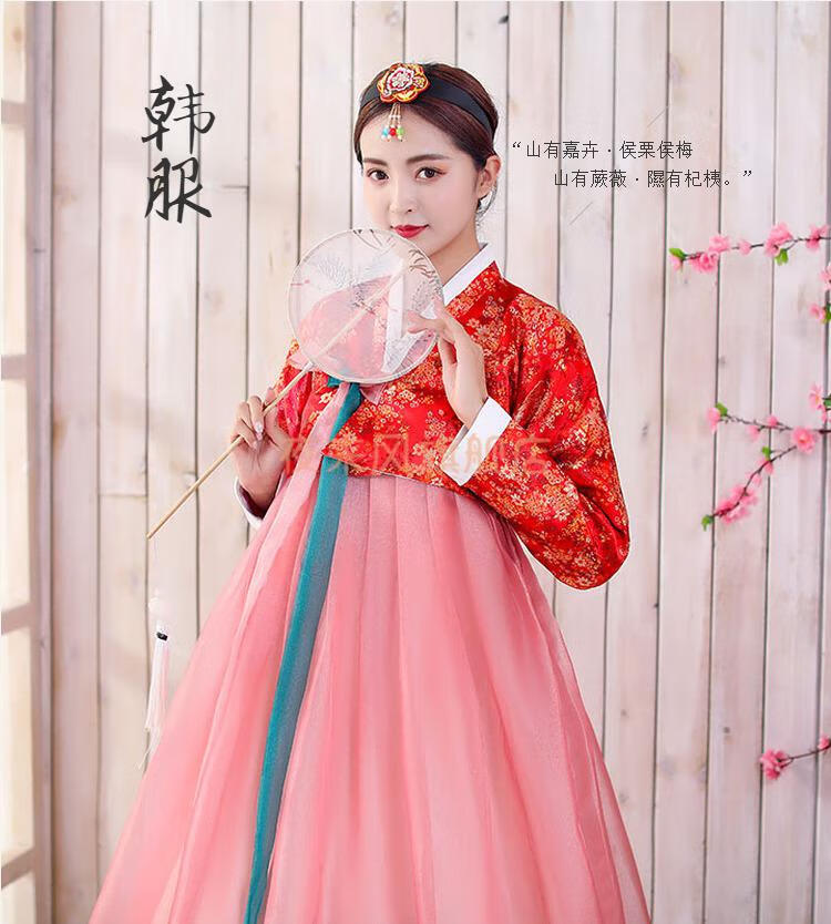 传统韩服古装女装朝鲜族民族服饰韩国20新款复古时尚大长今演出服舞台