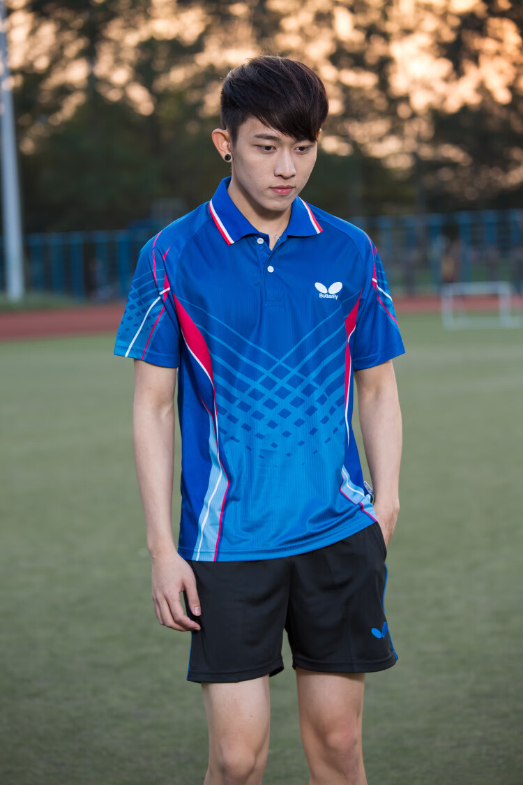 乒乓球服装男女套装夏团体短袖吸汗透气比赛运动服乒乓球衣服印字女b